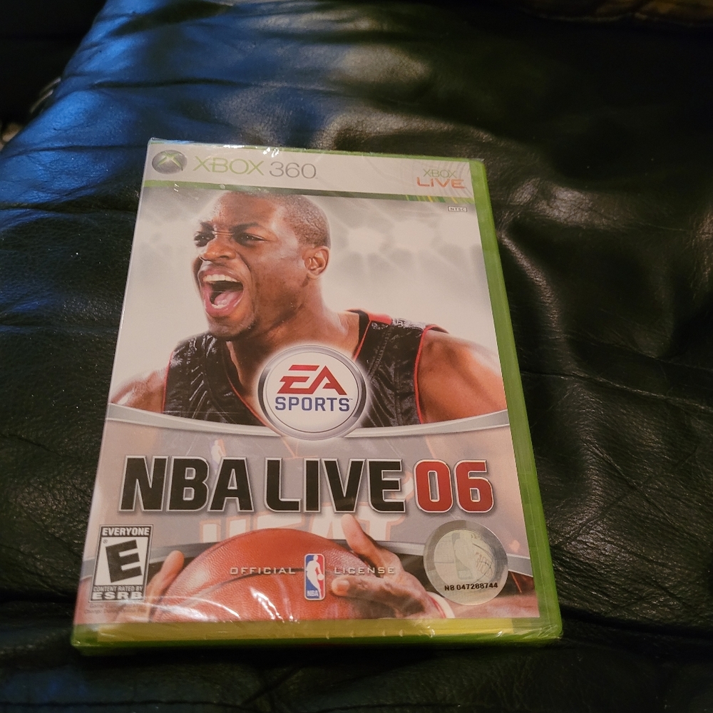XBOX 360 NBA Live 06 Video Game